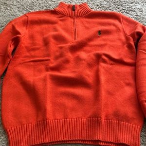 Polo quarter zip sweater